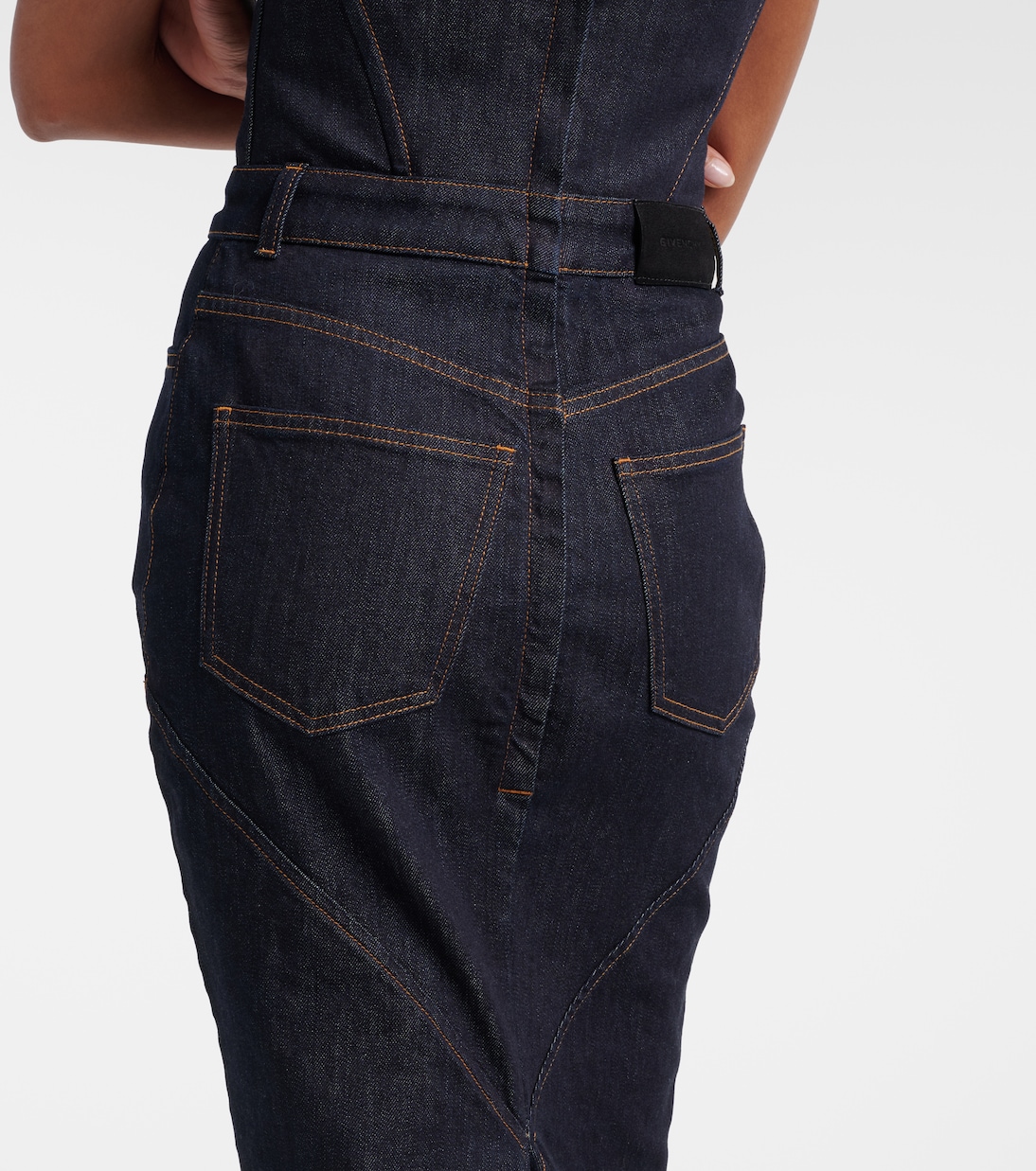 Denim bustier dress | Givenchy