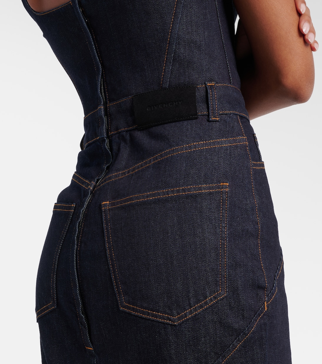 Denim bustier dress | Givenchy