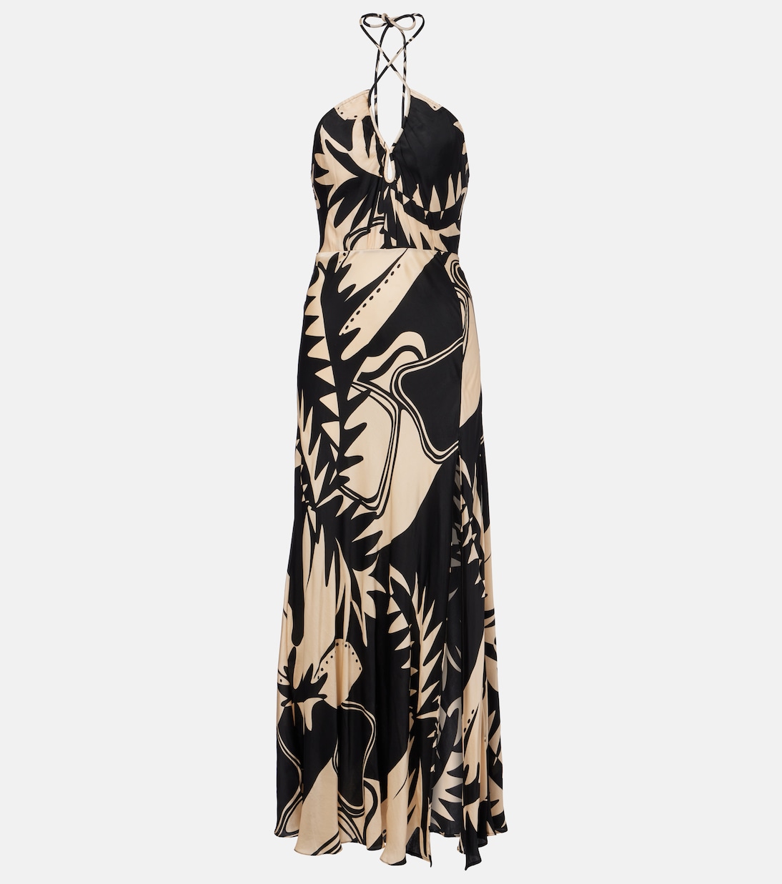 Vestido largo Stella estampado | Poupette St Barth