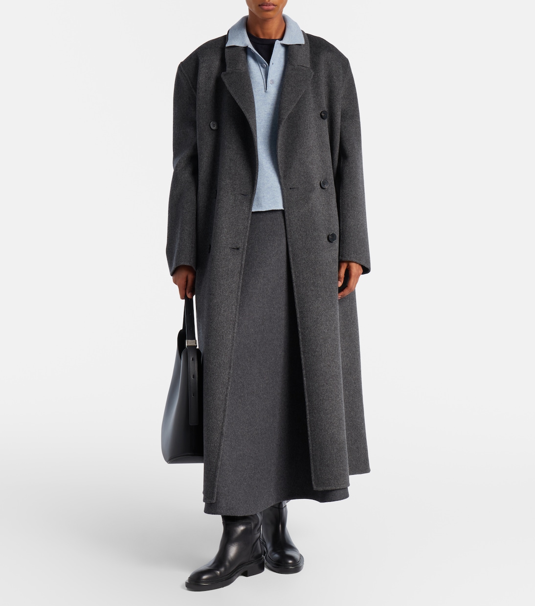 Polohemd N°198 Salamander | Extreme Cashmere