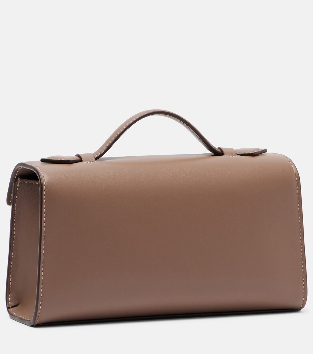 Symmetry leather top-handle bag | Savette