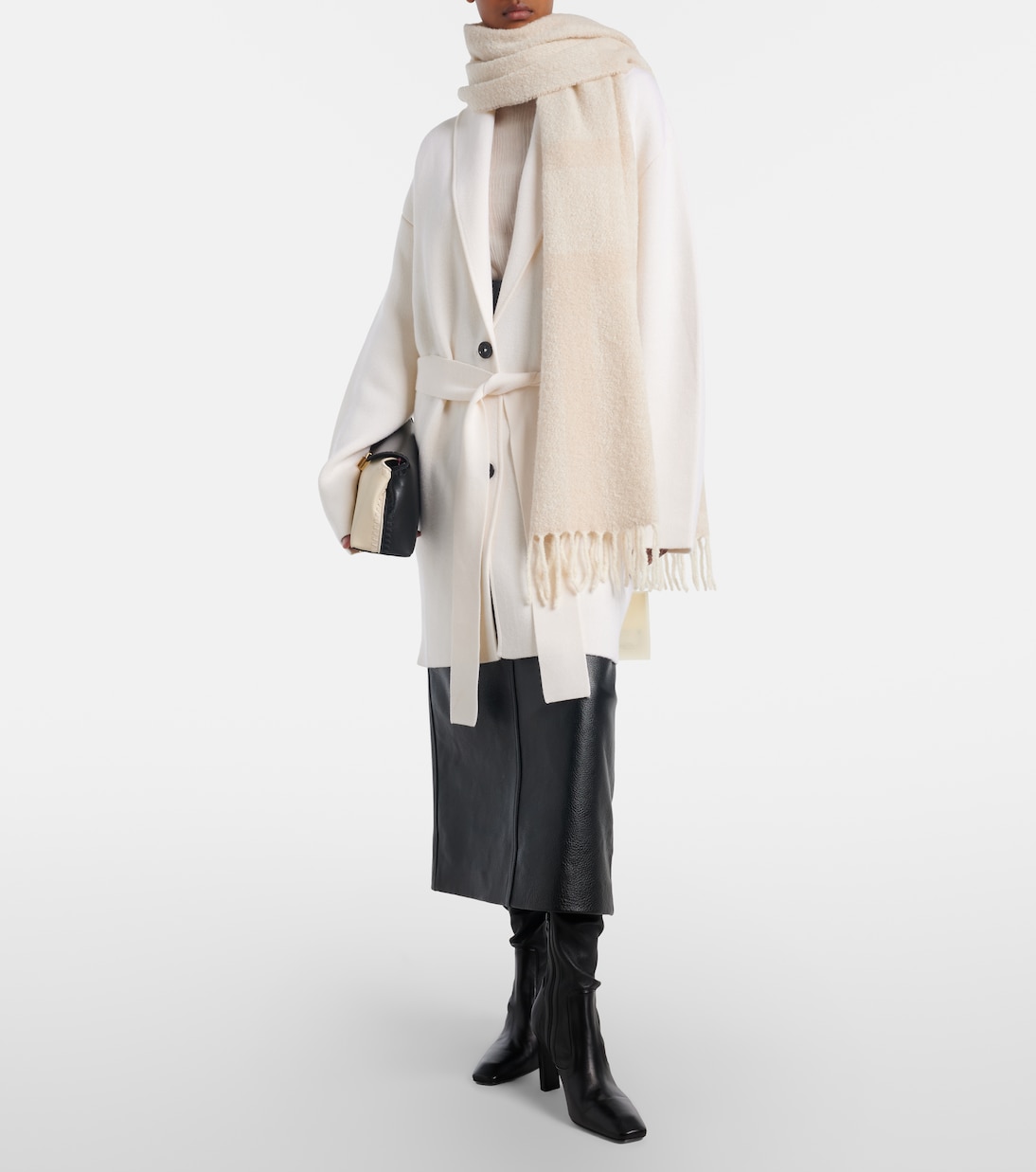 Alpaca-blend scarf | Toteme