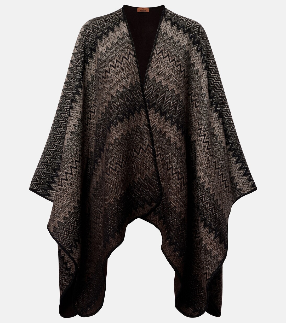 Cape Zig Zag en laine | Missoni