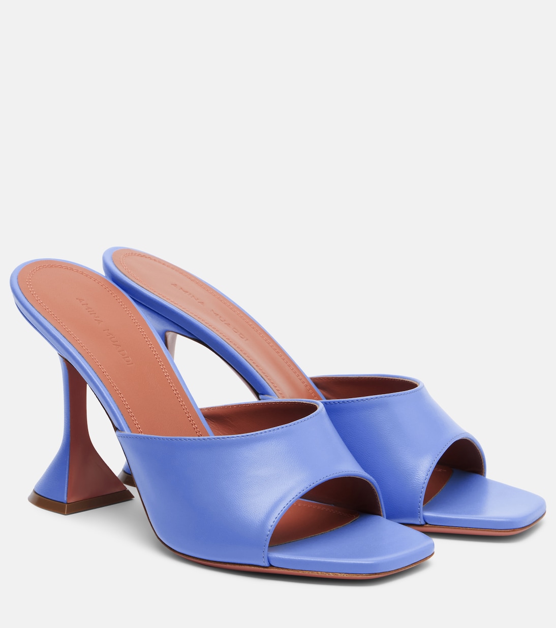 Lupita 95 leather mules | Amina Muaddi