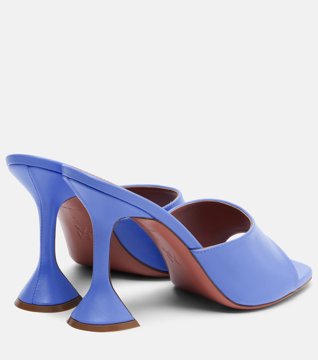Lupita 95 leather mules | Amina Muaddi
