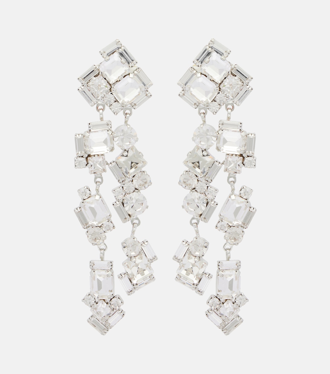 Crystal-embellished drop earrings | Magda Butrym