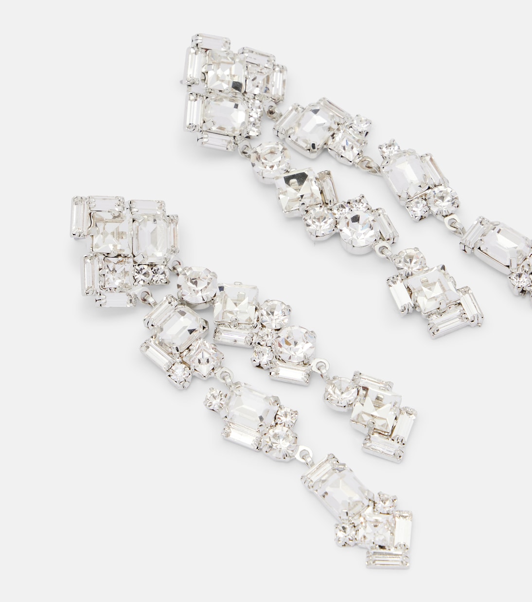 Crystal-embellished drop earrings | Magda Butrym