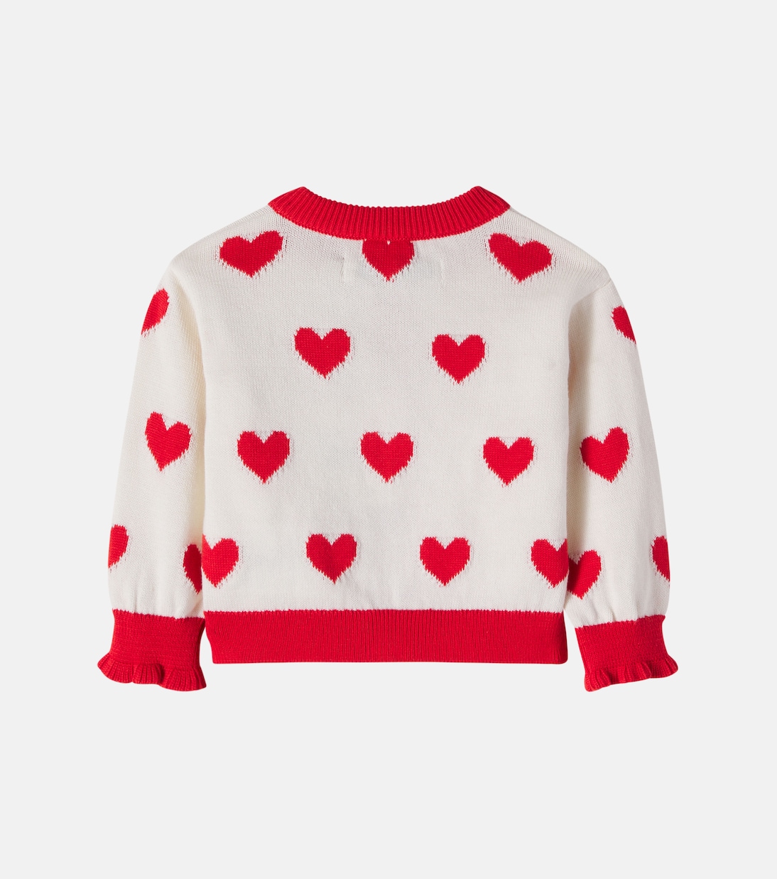 Baby Maqui cotton jacquard cardigan | The New Society