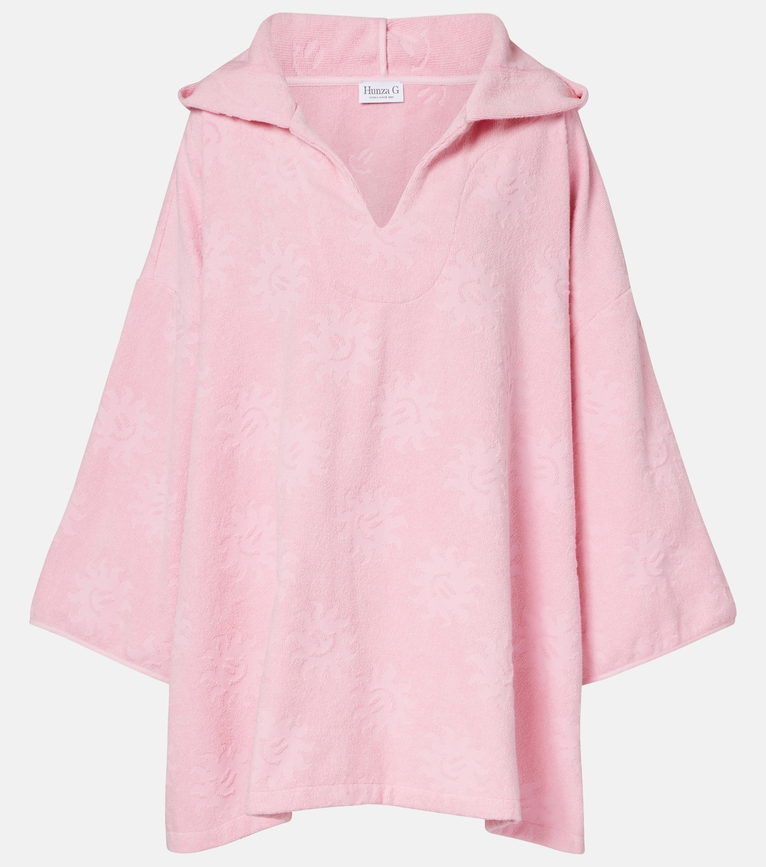 Sunny cotton terry beach cover-up | Hunza G