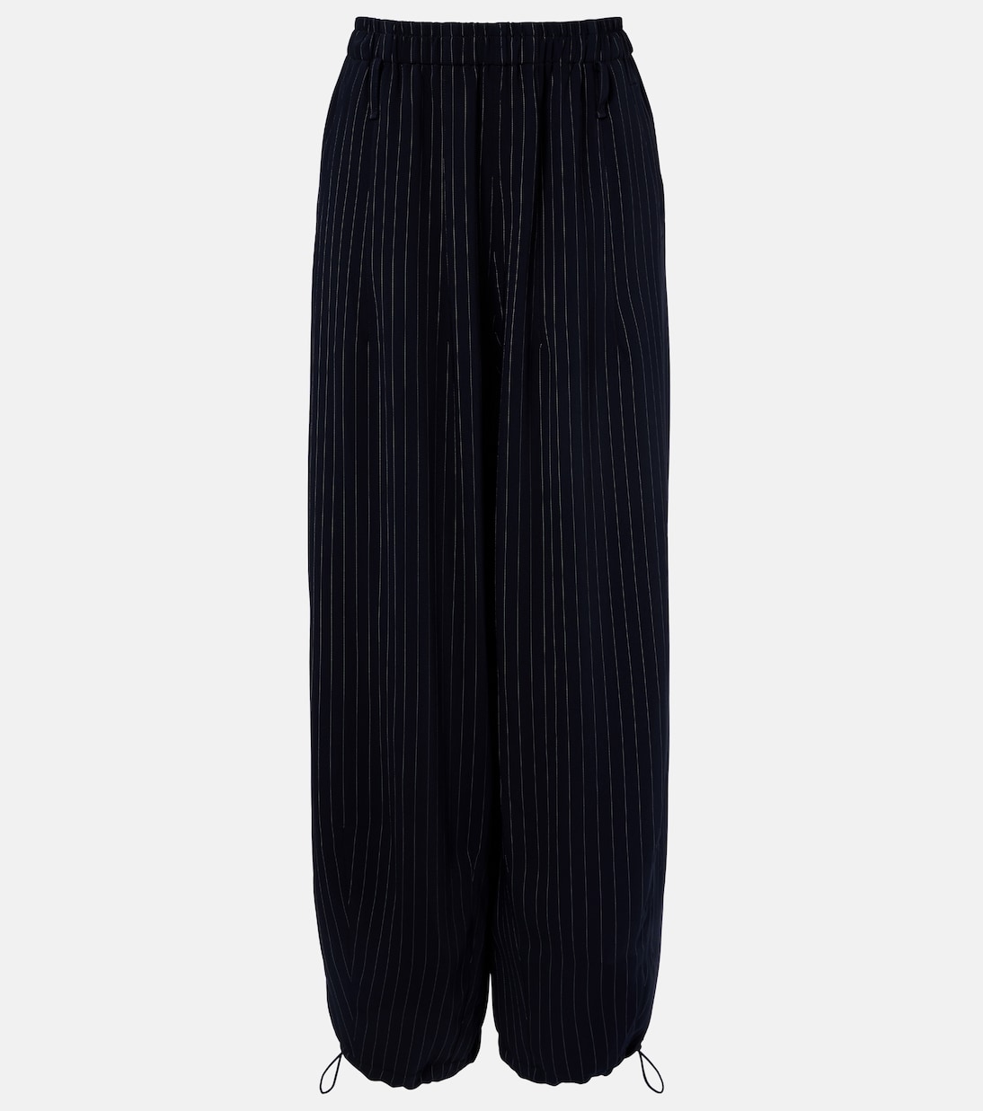 Oakdale pinstripe wide-leg pants | The Frankie Shop