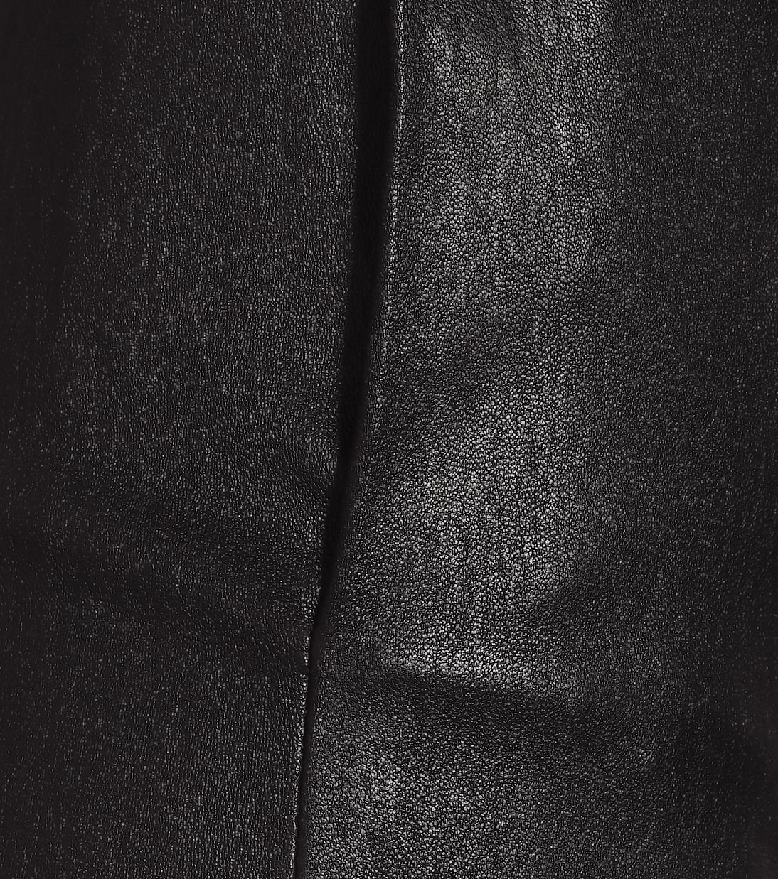 Pantalon Katousha à taille haute en cuir | Stouls