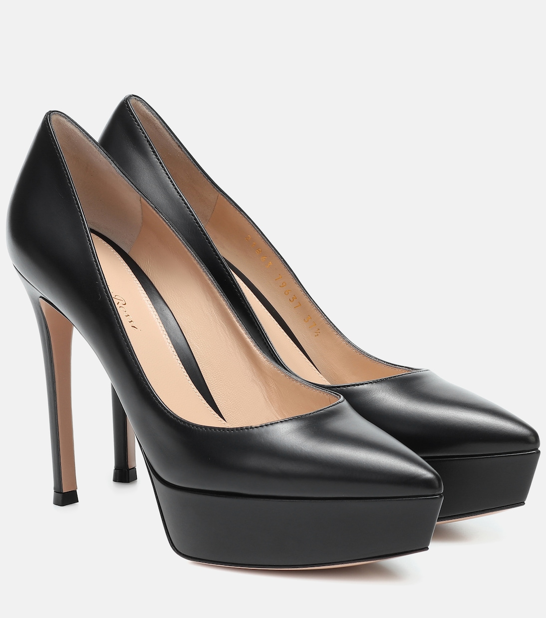 Pumps Dasha 120 in pelle con plateau | Gianvito Rossi