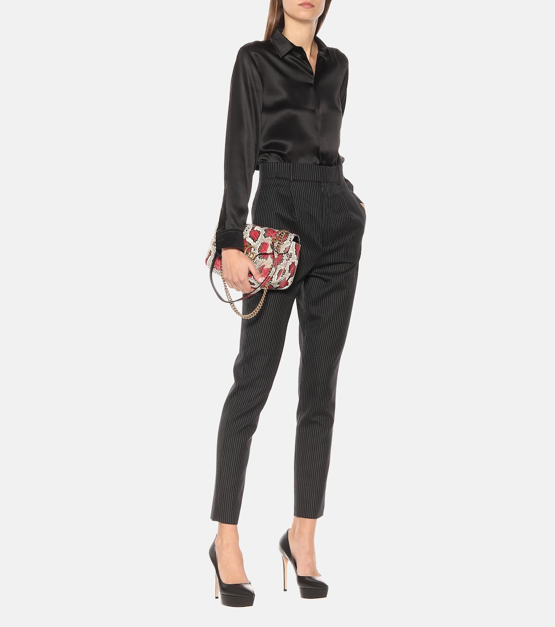 Pumps Dasha 120 in pelle con plateau | Gianvito Rossi