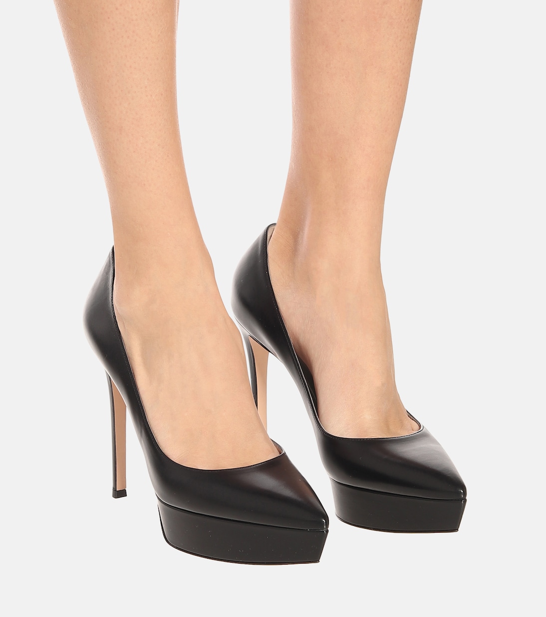 Pumps Dasha 120 in pelle con plateau | Gianvito Rossi