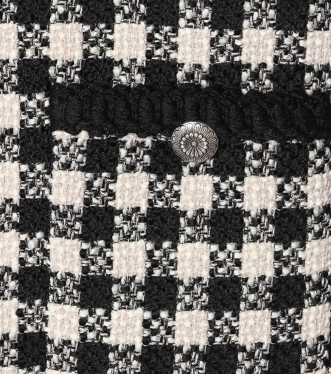 Soprabito in tweed di lana e cotone | Miu Miu