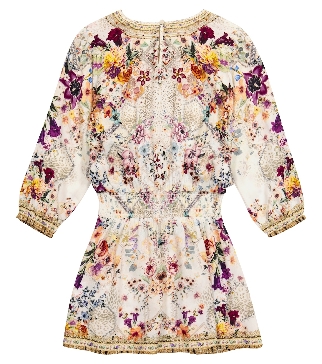 Bedrucktes Kleid mit Verzierung | Camilla Kids