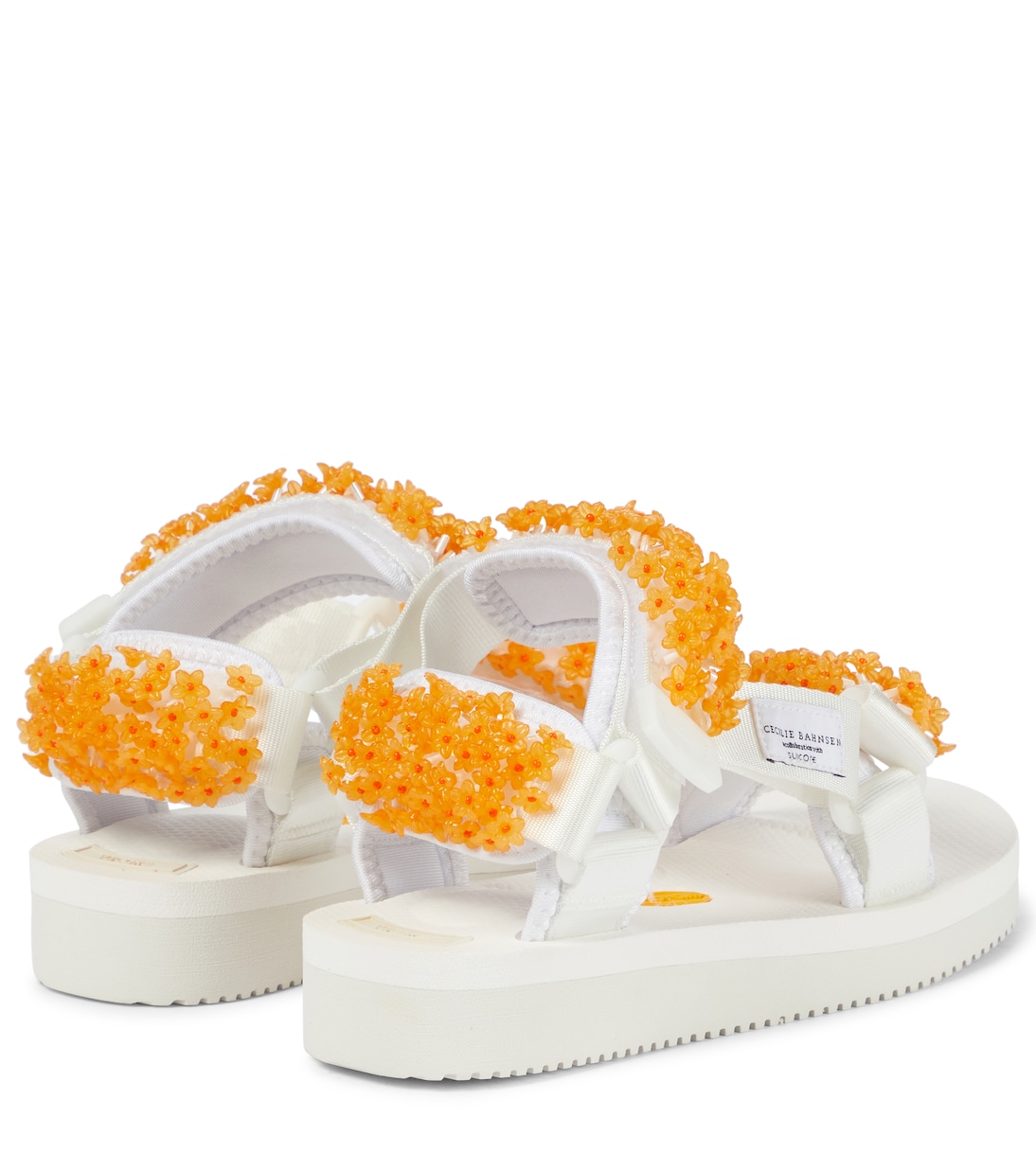 x Suicoke Sandalias María con bordado | Cecilie Bahnsen