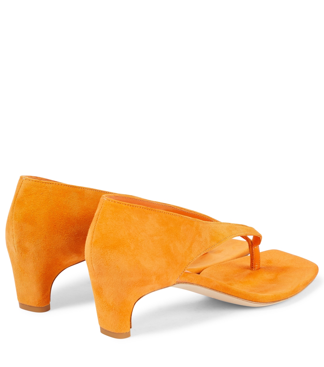 Suede thong sandals | Christopher Esber
