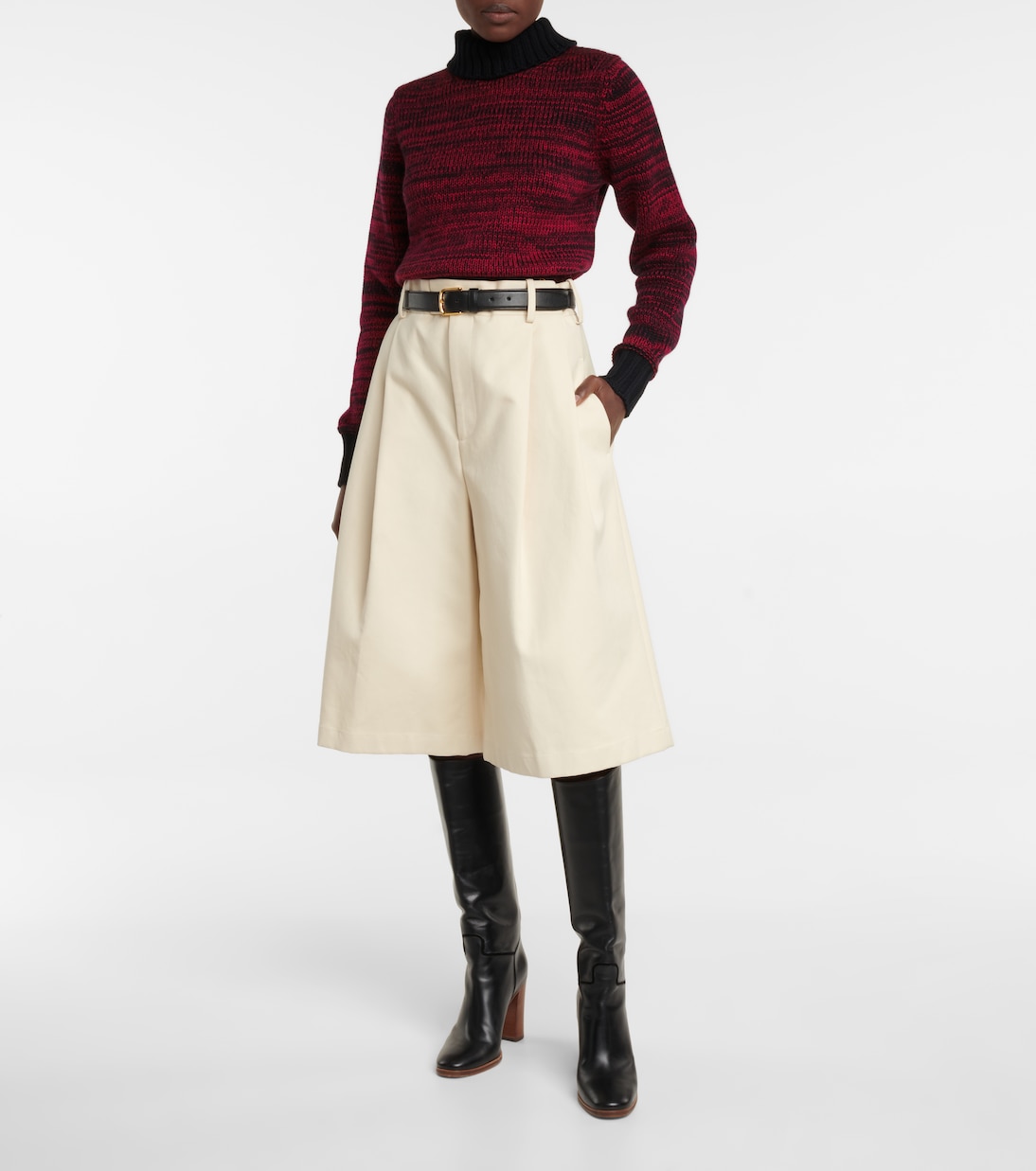x The Woolmark Company wool turtleneck sweater | Victoria Beckham
