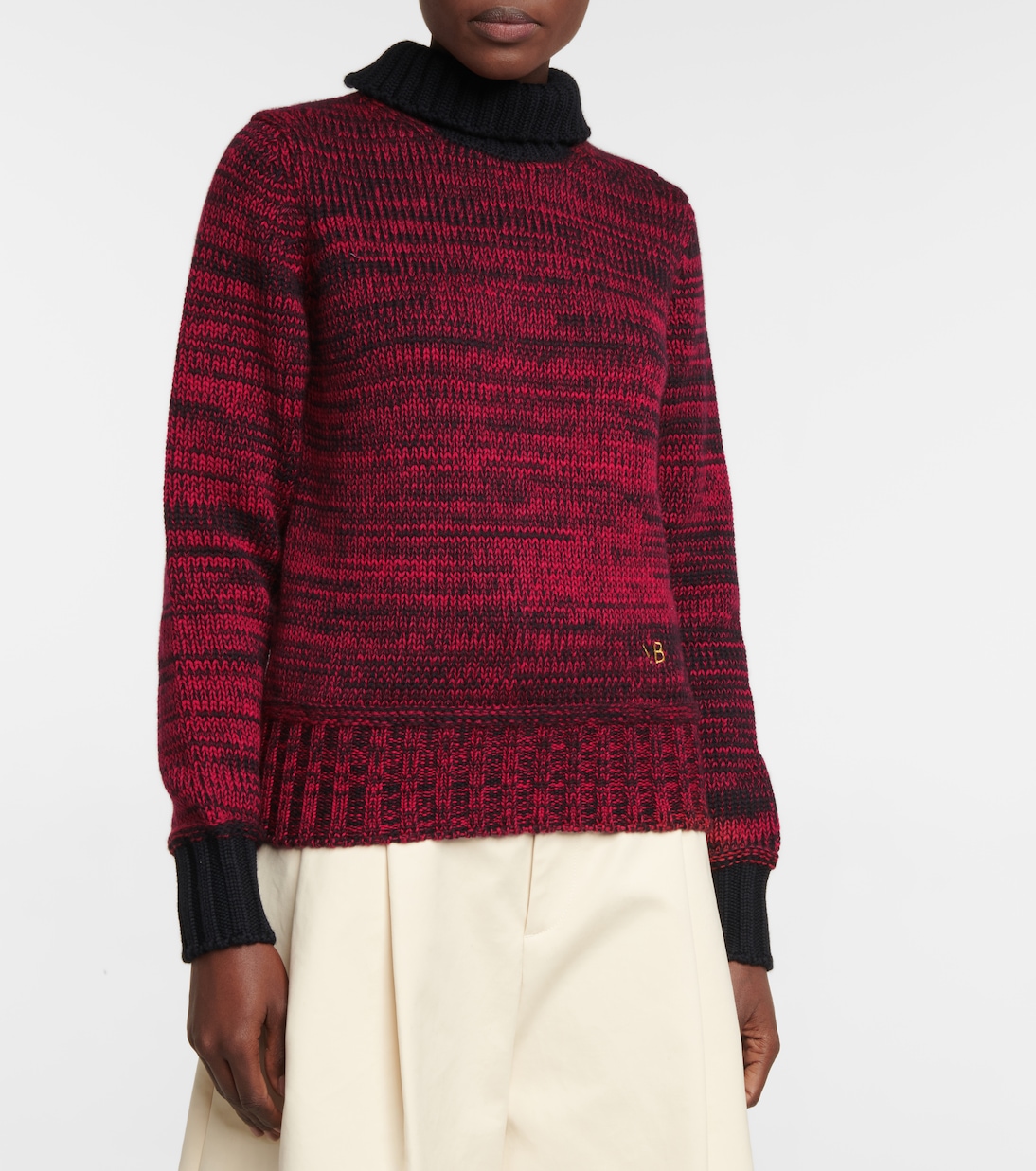 x The Woolmark Company wool turtleneck sweater | Victoria Beckham