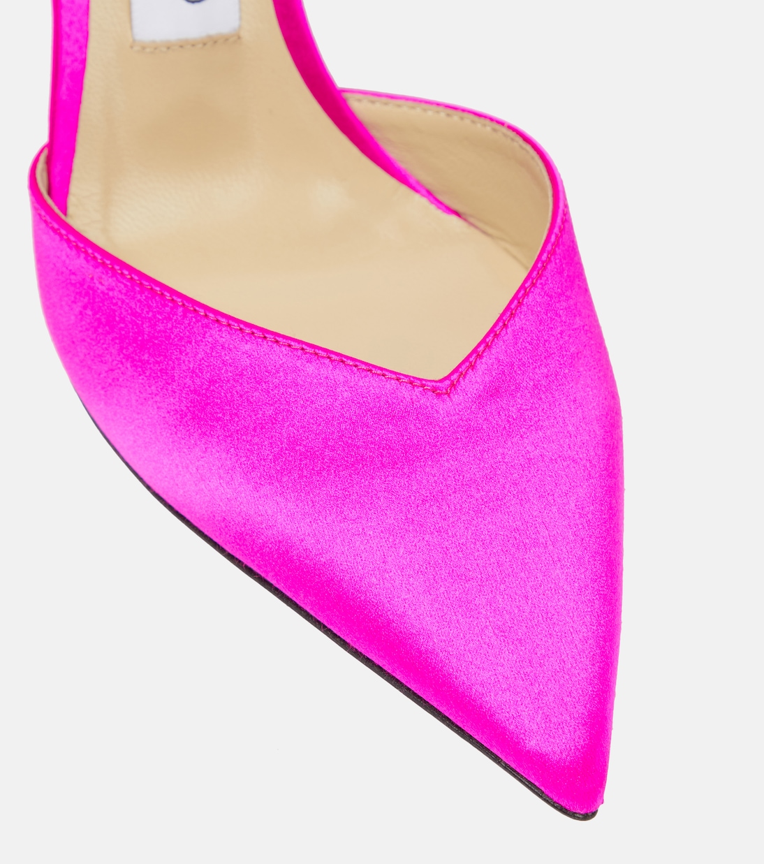 Saeda 100 embellished satin pumps | Jimmy Choo