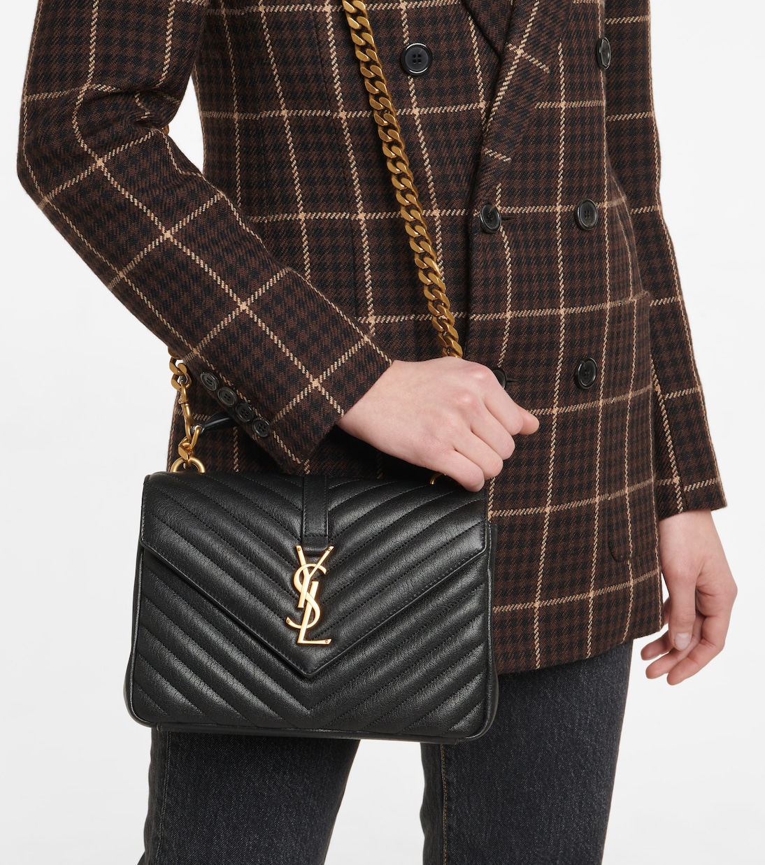Borsa Collège Medium in pelle | Saint Laurent