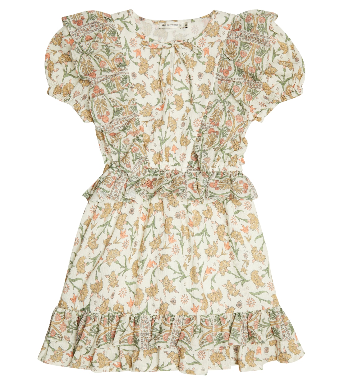 Indiana floral cotton muslin dress | The New Society