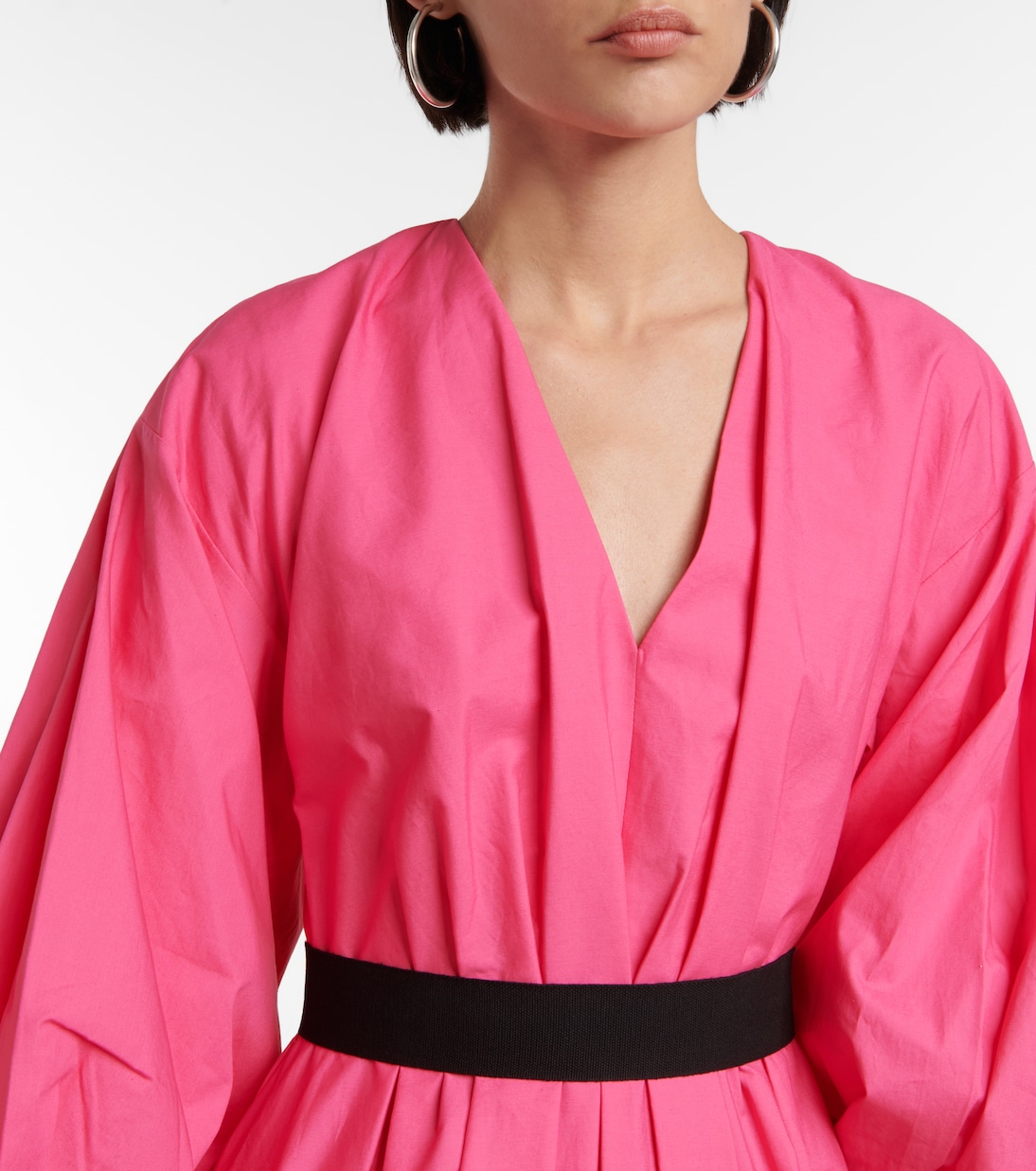 Zaineb belted poplin gown | Roksanda