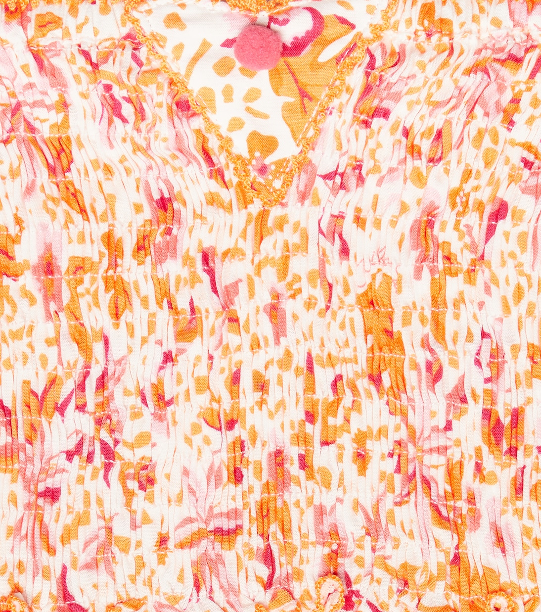 Printed bandeau top | Poupette St Barth Kids
