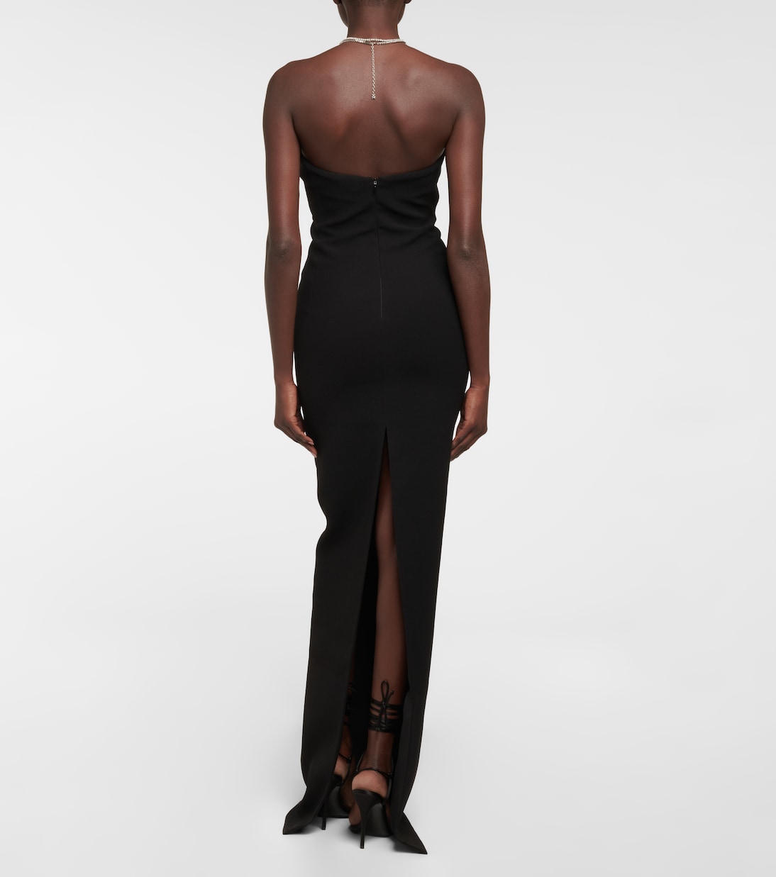 Crêpe gown | Mônot