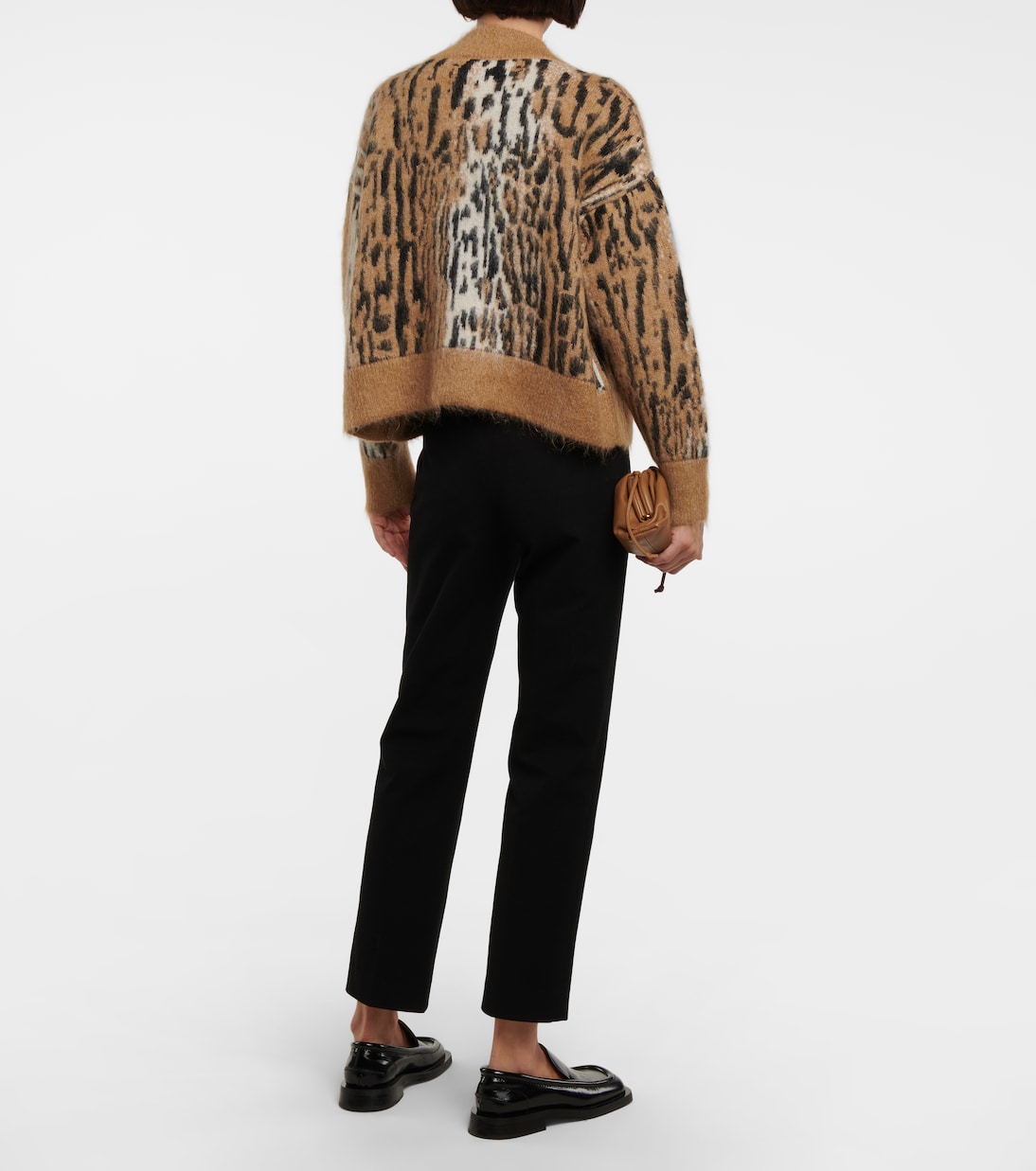 Cárdigan en mezcla de mohair estampado | Dorothee Schumacher