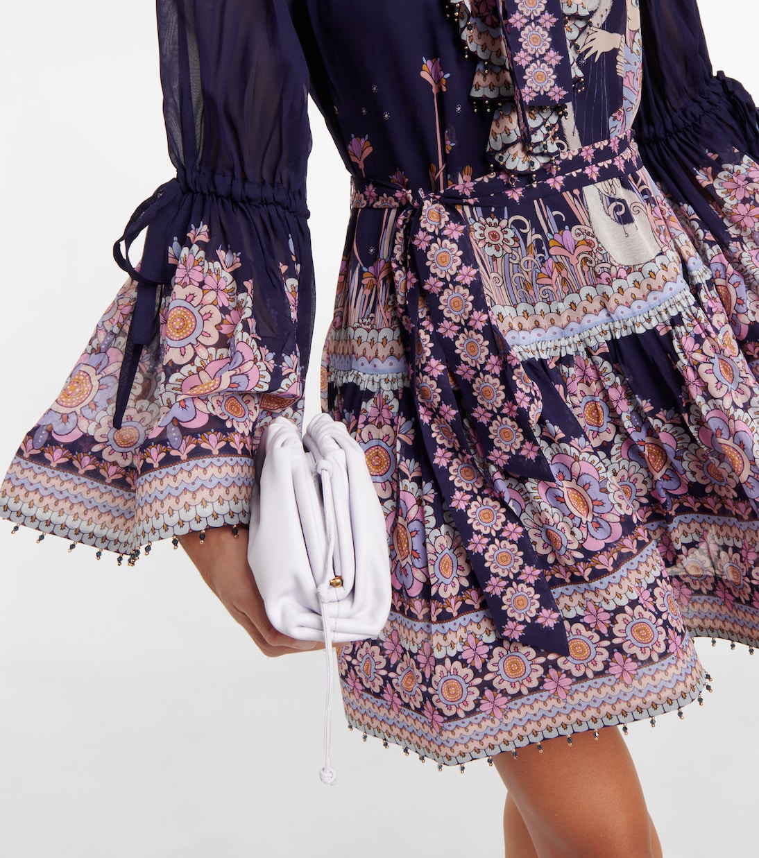 Celestial Virgo printed minidress | Zimmermann
