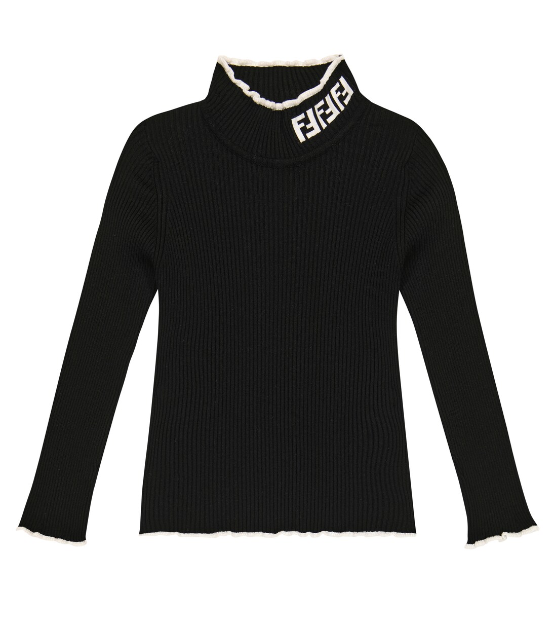 FF ribbed-knit sweater | Fendi Kids