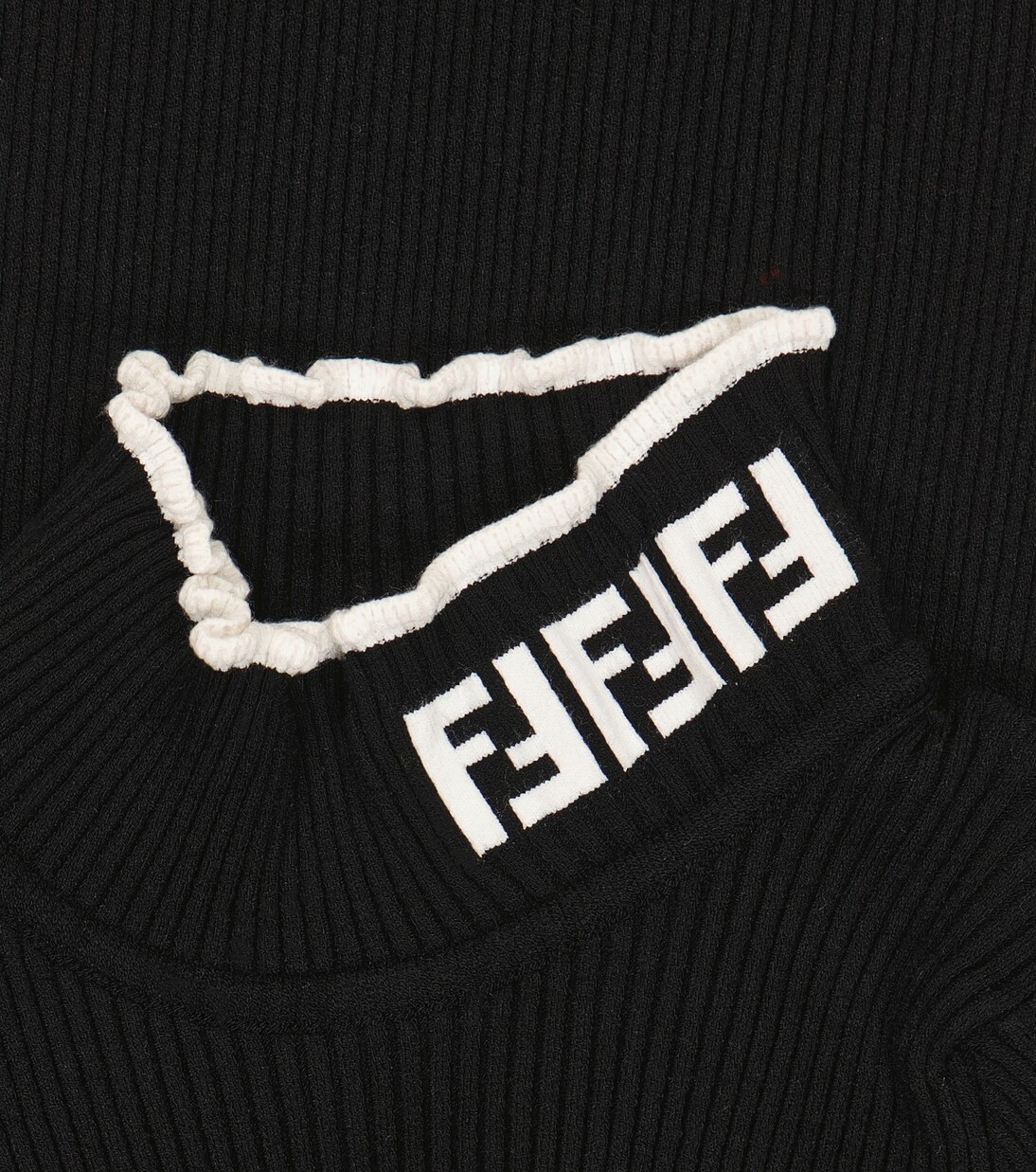 FF ribbed-knit sweater | Fendi Kids