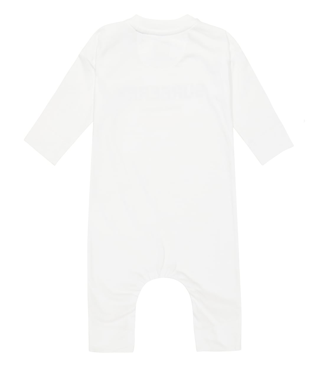 Baby Logo cotton onesie in white - Burberry Kids | Mytheresa