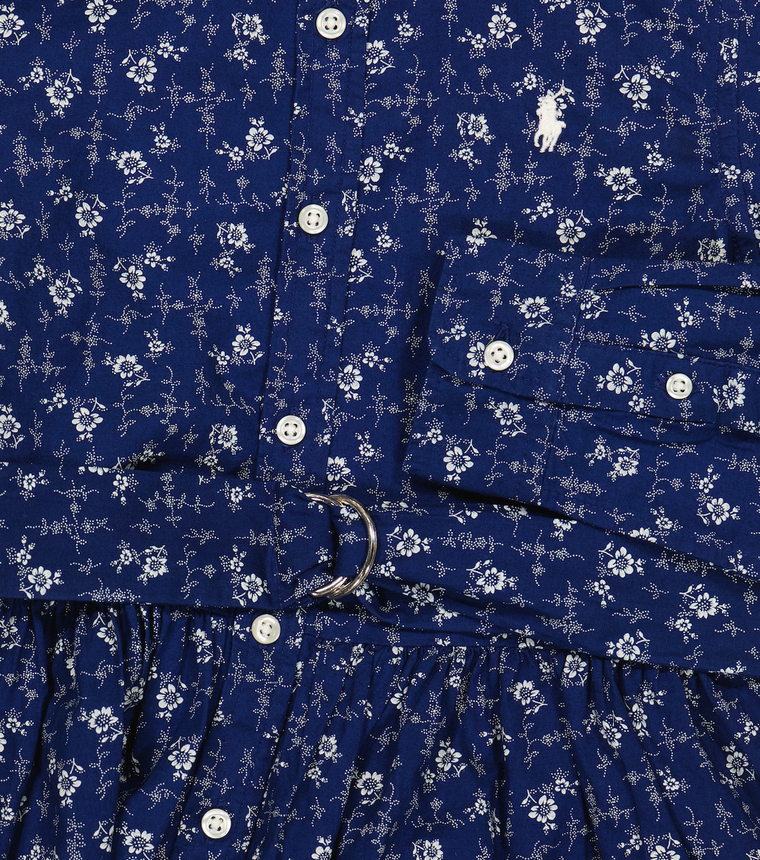 Bedrucktes Keid aus Baumwolle | Polo Ralph Lauren Kids