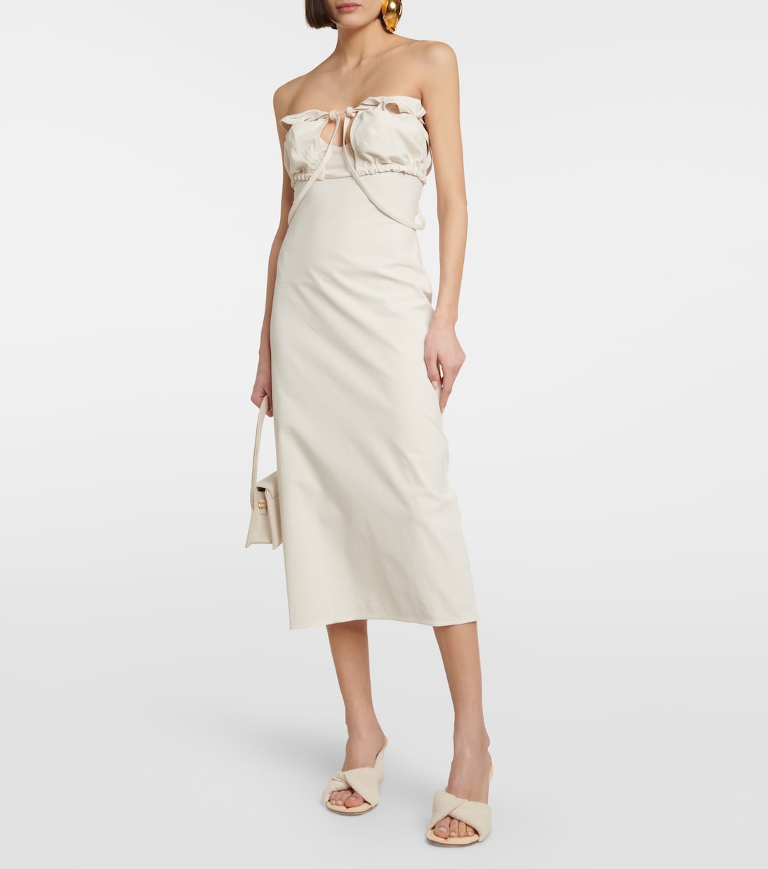 La Robe Bikini cotton-blend midi dress | Jacquemus