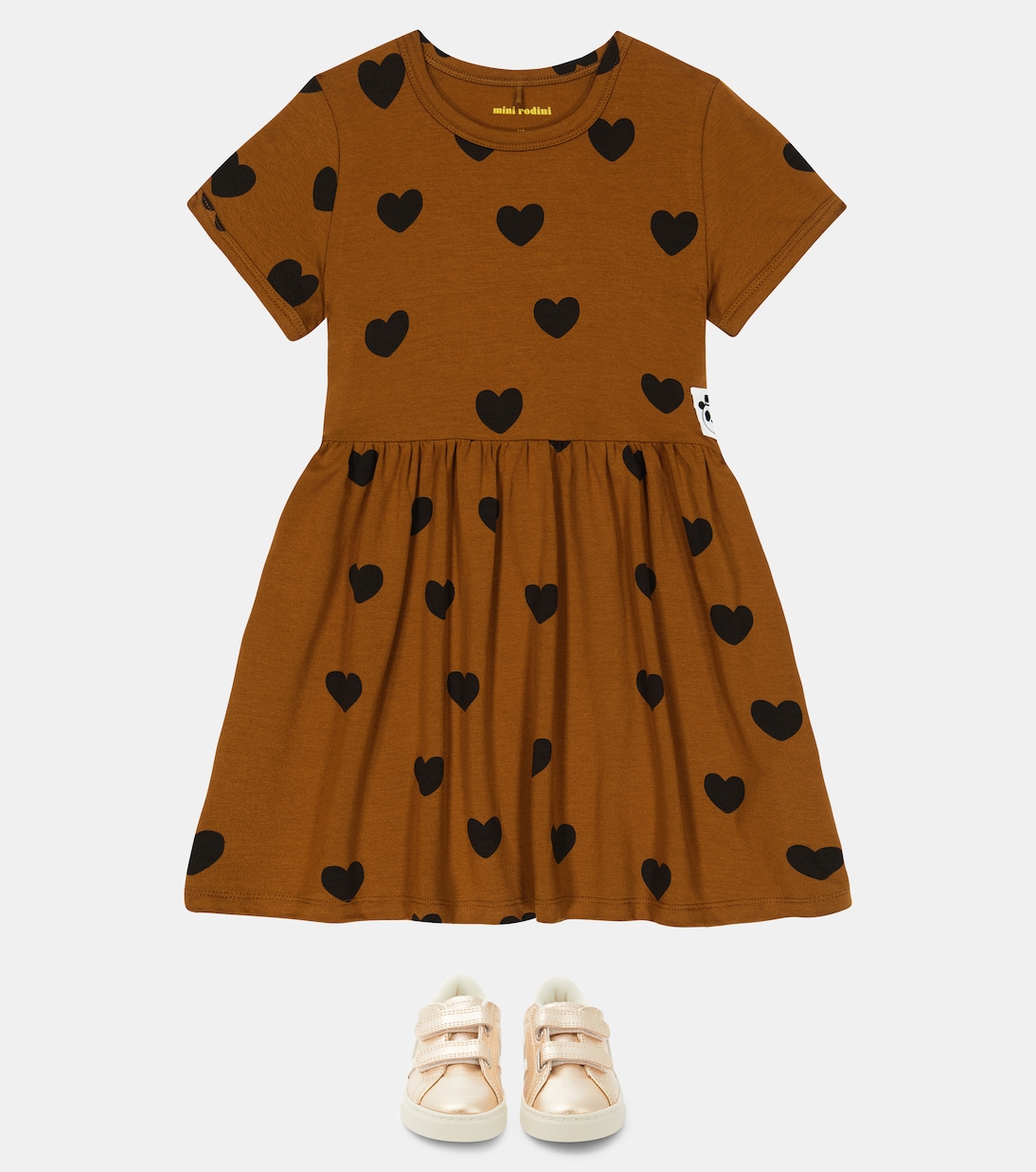 Kleid Basic Hearts | Mini Rodini