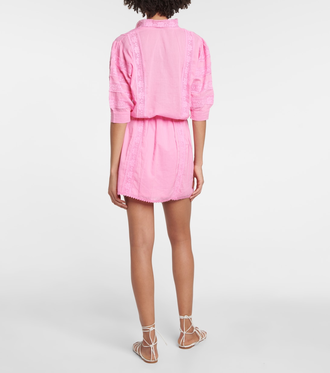 Vestido corto Rita de algodón | Melissa Odabash