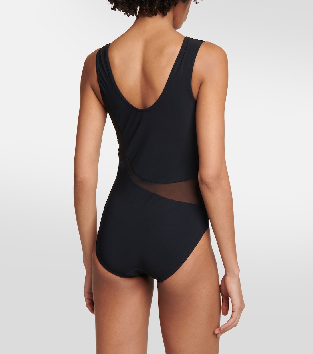 Mesh-trimmed swimsuit | Karla Colletto