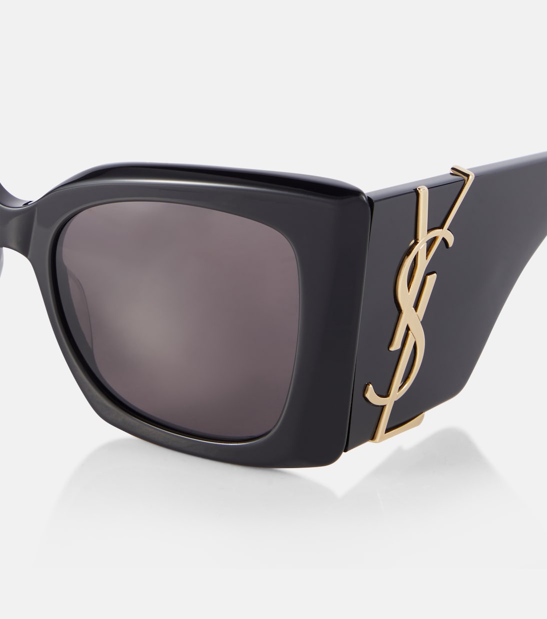 SL M119 Blaze oversized sunglasses in black Saint Laurent Mytheresa