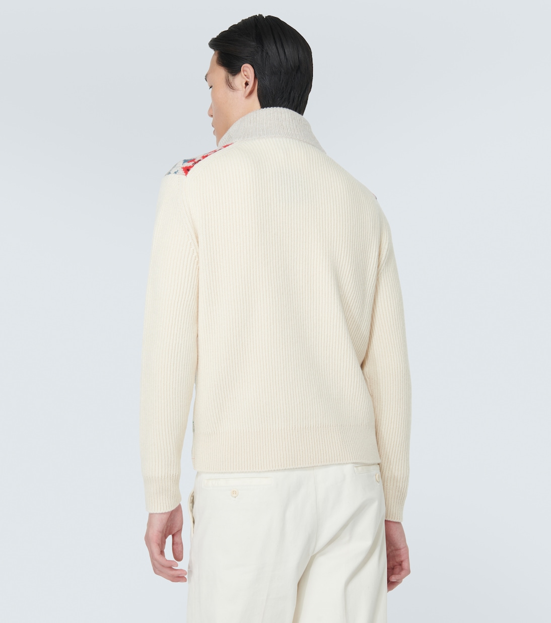 Pullover Noel Fair Isle in cashmere | Loro Piana