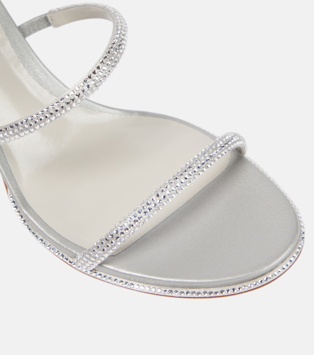 Cleo embellished satin sandals | Rene Caovilla