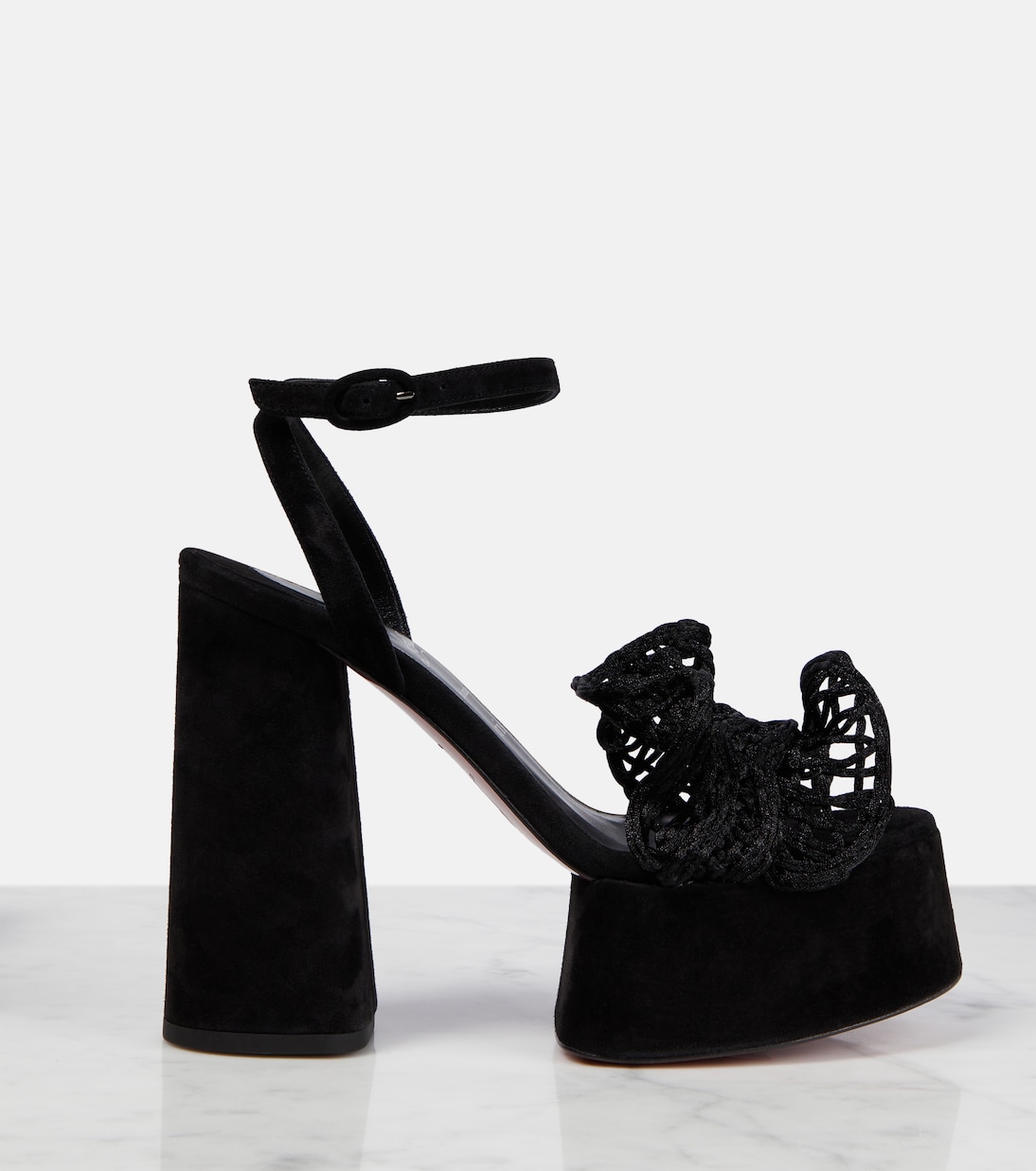 Deia Frou Alta macramé sandals | Christian Louboutin