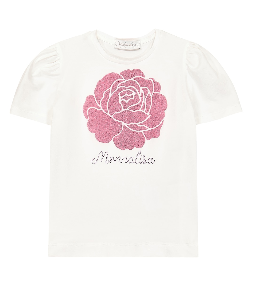 T-shirt in jersey di misto cotone | Monnalisa
