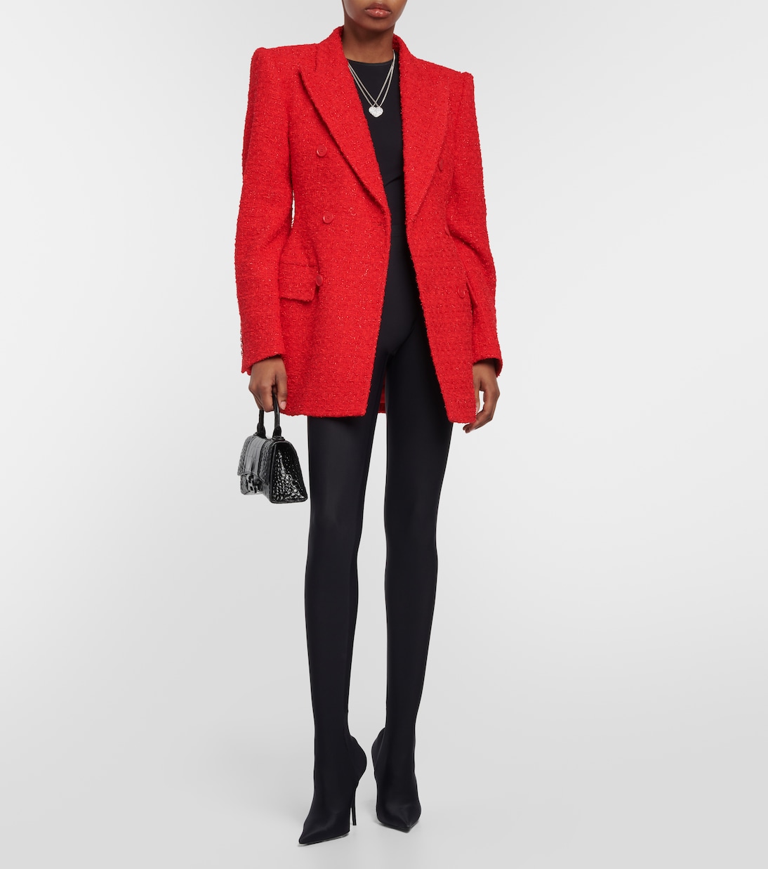Hourglass tweed blazer | Balenciaga