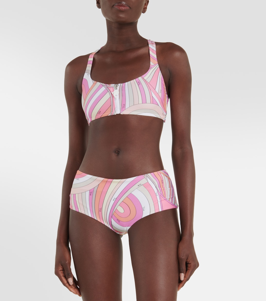 Slip bikini Iride a vita media con stampa | Pucci