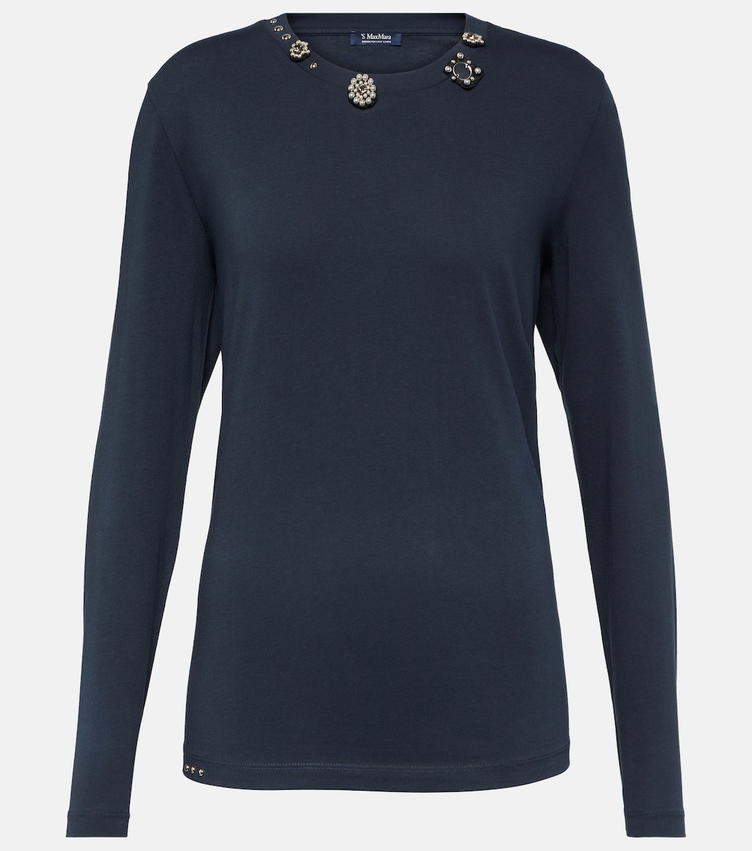 Utilita cotton jersey top | 'S Max Mara
