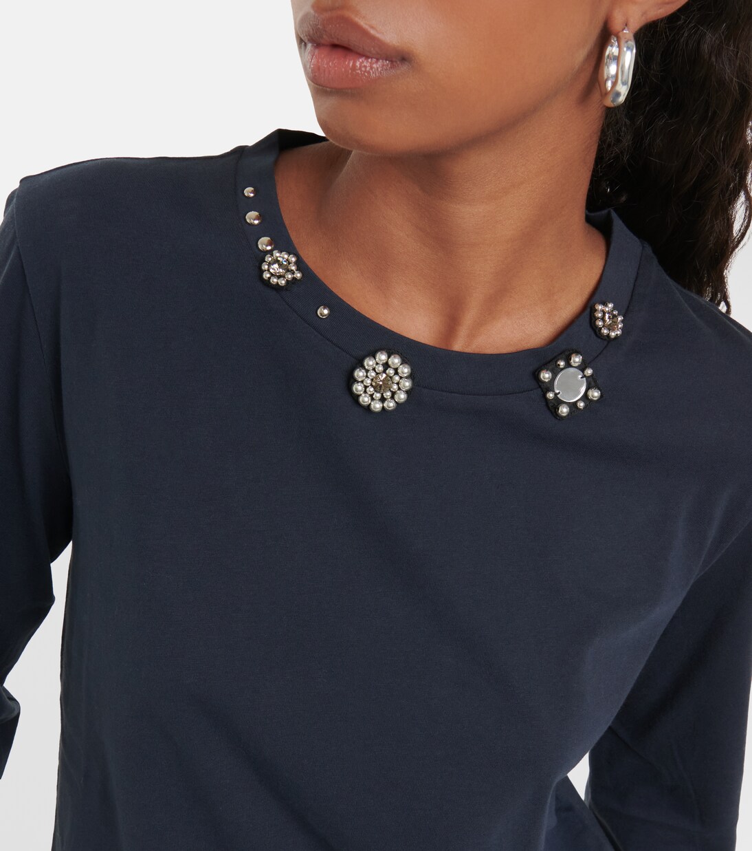 Utilita cotton jersey top | 'S Max Mara