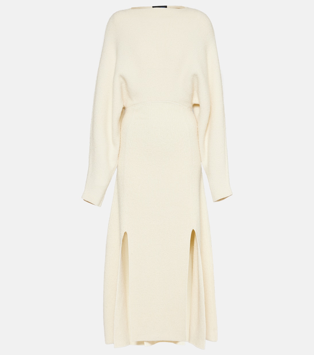 Vestido midi en mezcla de lana | Proenza Schouler